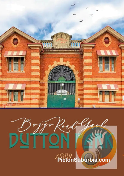 Dutton Park: Boggo Road Gaol “Brisbane Icons” Art print - A4 - Art Print