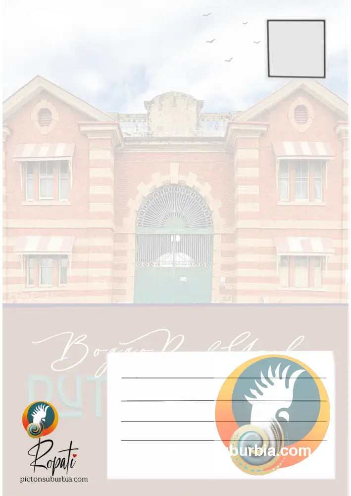 Boggo Road Gaol Postcard / Set of 5/ A6 or A5 / Postcard