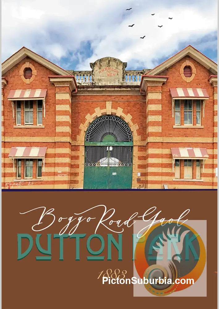 Boggo Road Gaol Postcard / Set of 5/ A6 or A5 / Postcard