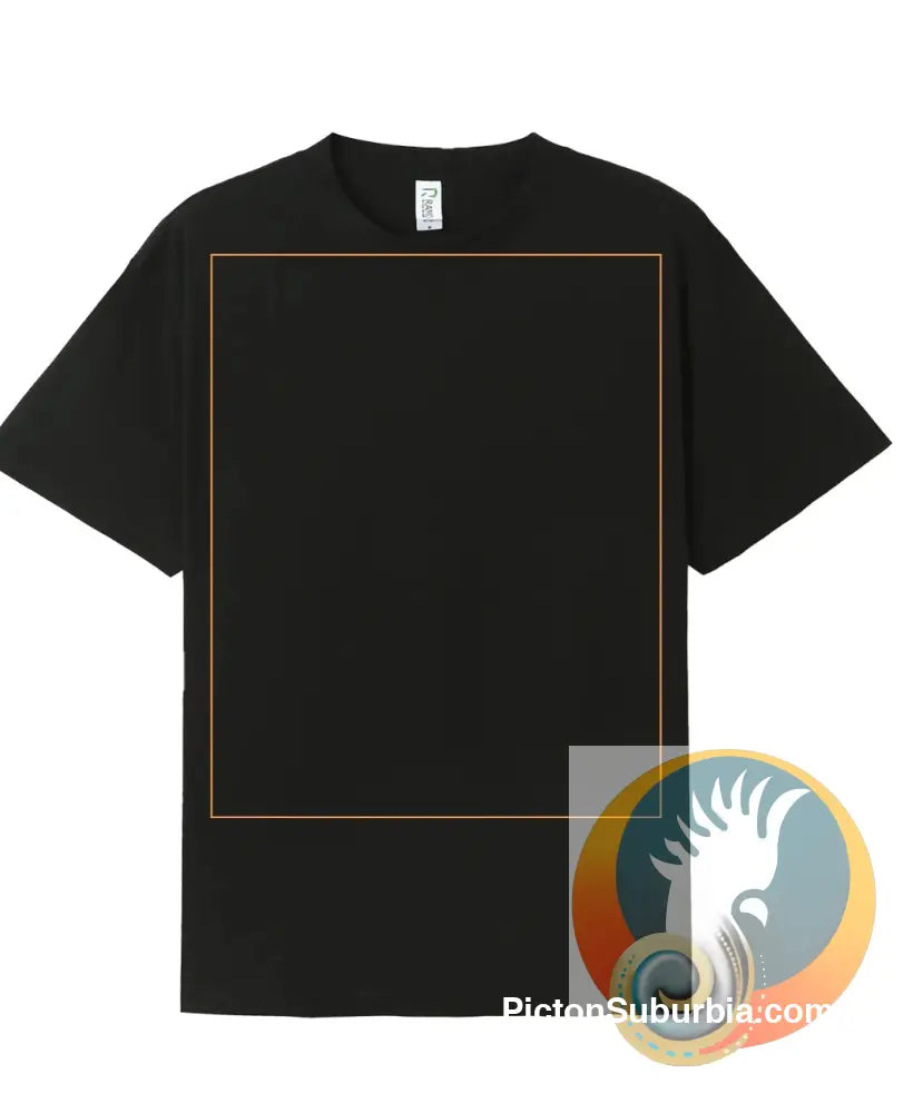 Bowen Hills ‘Cloudland’ Suburban Tee - Black - T-shirt