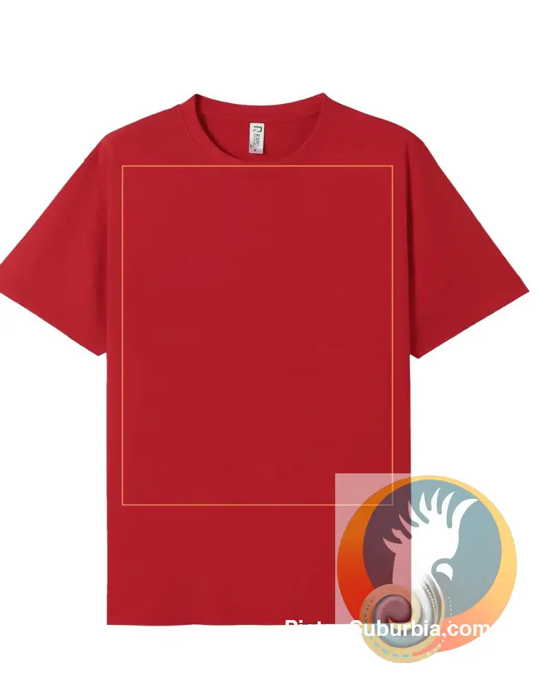 Bowen Hills ‘Cloudland’ Suburban Tee - Red - T-shirt