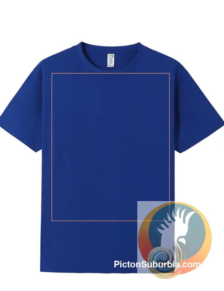 Bowen Hills ‘Cloudland’ Suburban Tee - Royal - T-shirt