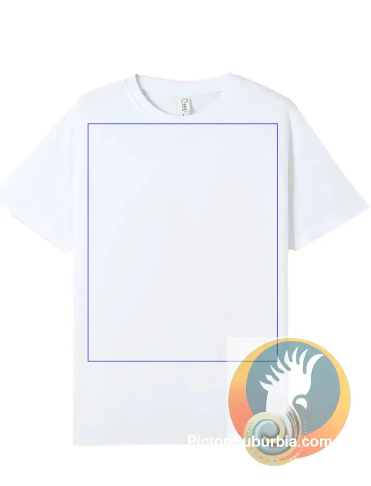 Bowen Hills ‘Cloudland’ Suburban Tee - White - T-shirt