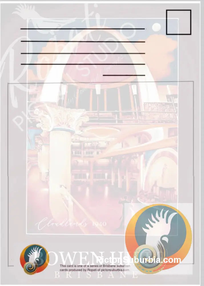Bowen Hills: Cloudlands Postcard Pack / A6 or A5 Set of 5 - Physical good