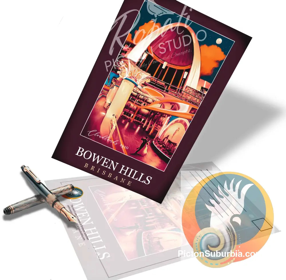Bowen Hills: Cloudlands Postcard Pack / A6 or A5 Set of 5 - A6 Standard - Physical good