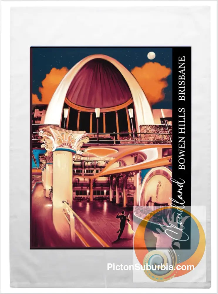 Bowen Hills Cloudlands: Tea Towel - Physical good