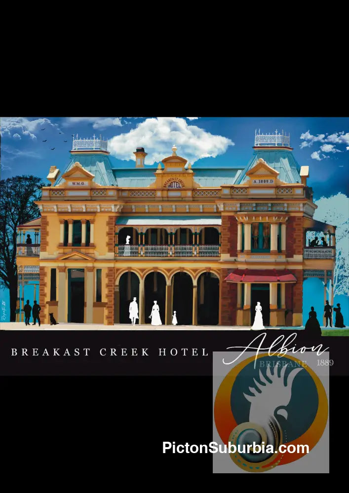 Breakfast Creek Hotel: Albion - Greeting Card Pack / Set of 5 + envelopes. - greeting Card