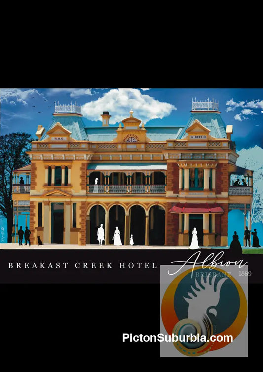 Breakfast Creek Hotel: Albion - Greeting Card Pack / Set of 5 + envelopes. - greeting Card
