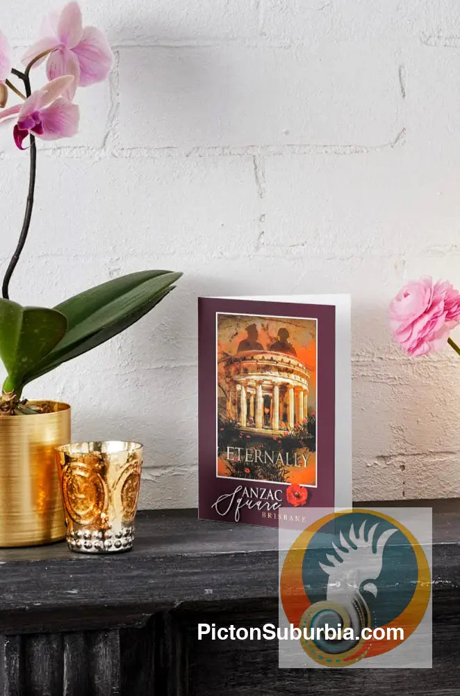 Brisbane CBD: ANZAC Square Greeting card Pack/ set of 5 - Physical good