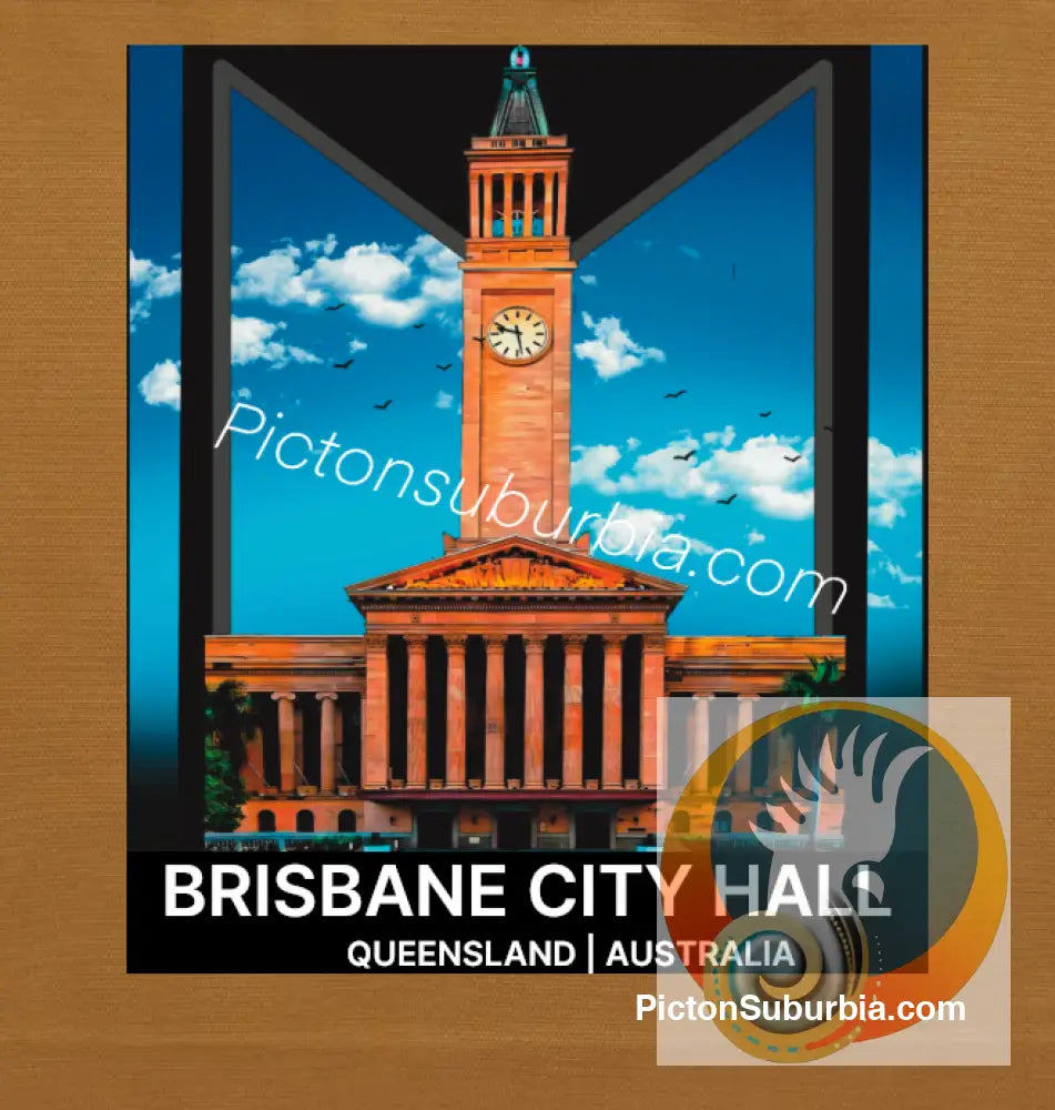 Brisbane CBD: City Hall Tote - Camel - Physical good