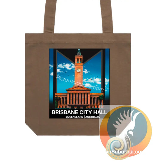 Brisbane CBD: City Hall Tote - Walnut - Physical good