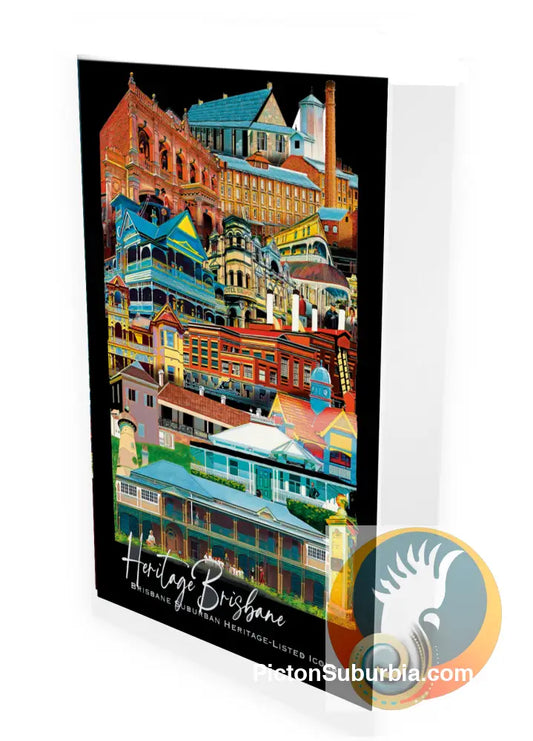 Brisbane CBD: Heritage Listed Sites of the CBD 1: Greeting Card - greeting Card