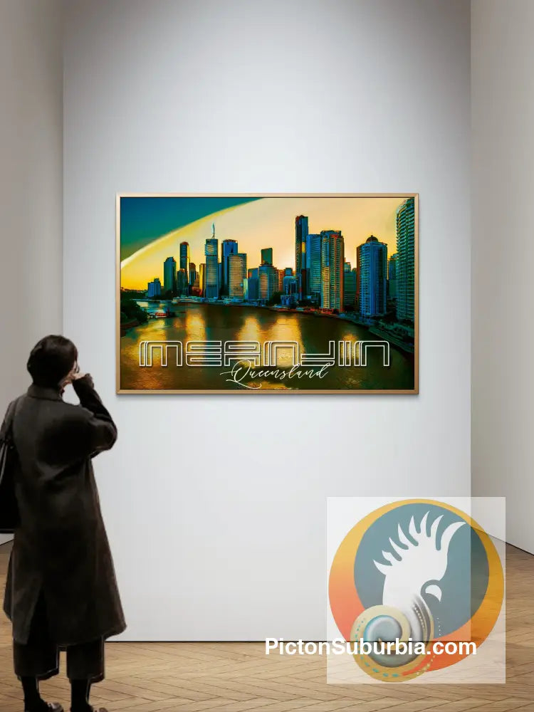 Brisbane CBD: Meanjin “Riverside Skyline” Art Print - Physical good