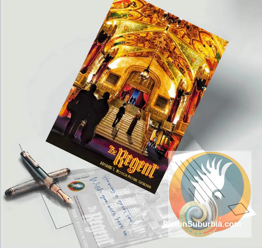 Brisbane CBD: Regent Theatre Postcard Pack/ A6 or A5/ Set of 5 - Physical good