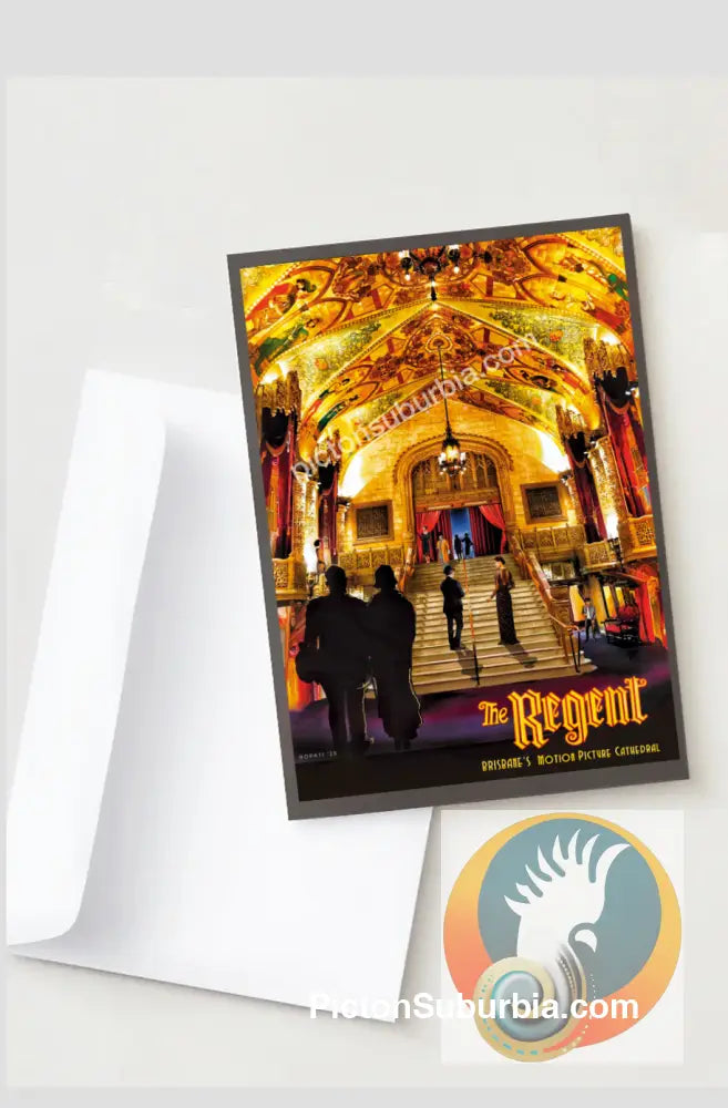 Brisbane CBD: The Regent Theatre 1928-29 Greeting Cards Pack / Set of 5 - Physical good