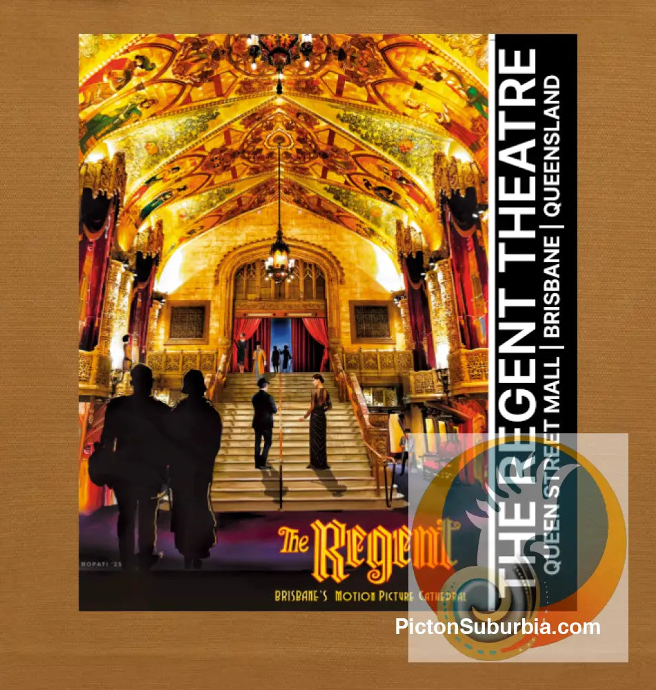 Brisbane CBD: The Regent Theatre Tote - Camel - Physical good