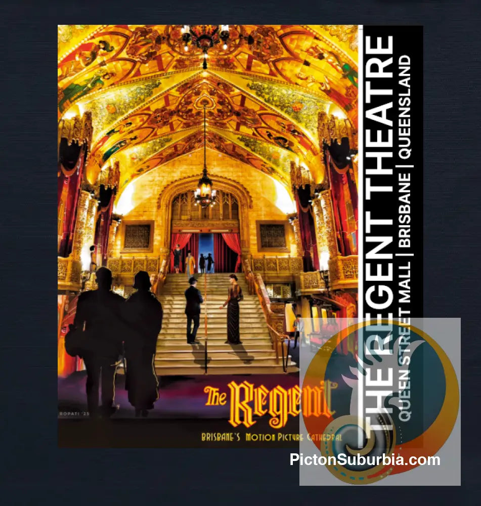Brisbane CBD: The Regent Theatre Tote - Navy - Physical good