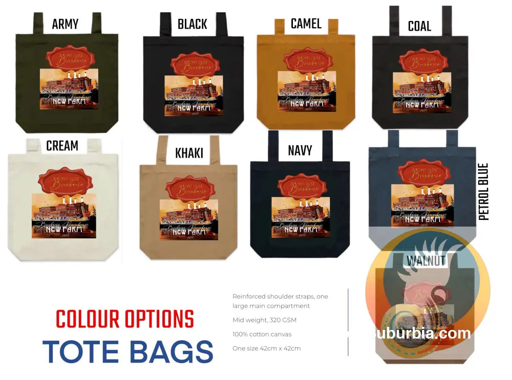 Brisbane Powerhouse New Farm - Tote - ToteBag