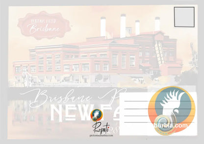 Brisbane Powerhouse Postcard / Set of 5/ A6 or A5 / Postcard