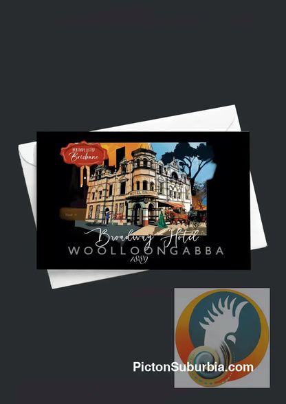 Broadway Hotel Greeting Card Pack / Set of 5 - greeting Card