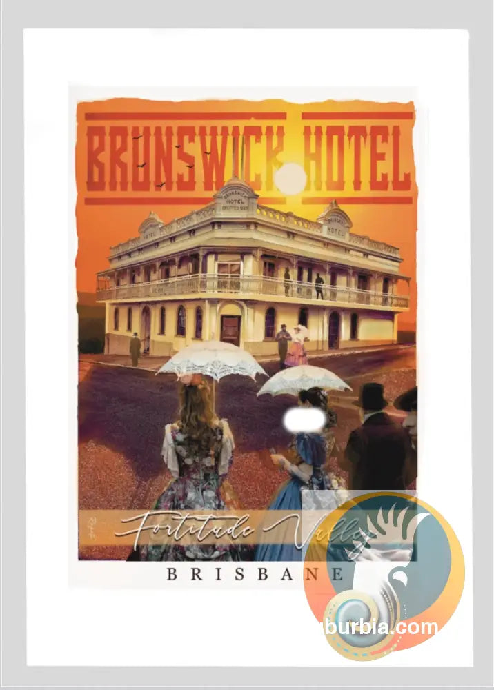 Brunswick Hotel: Fortified Valley - Tea Towel - Tea Towel