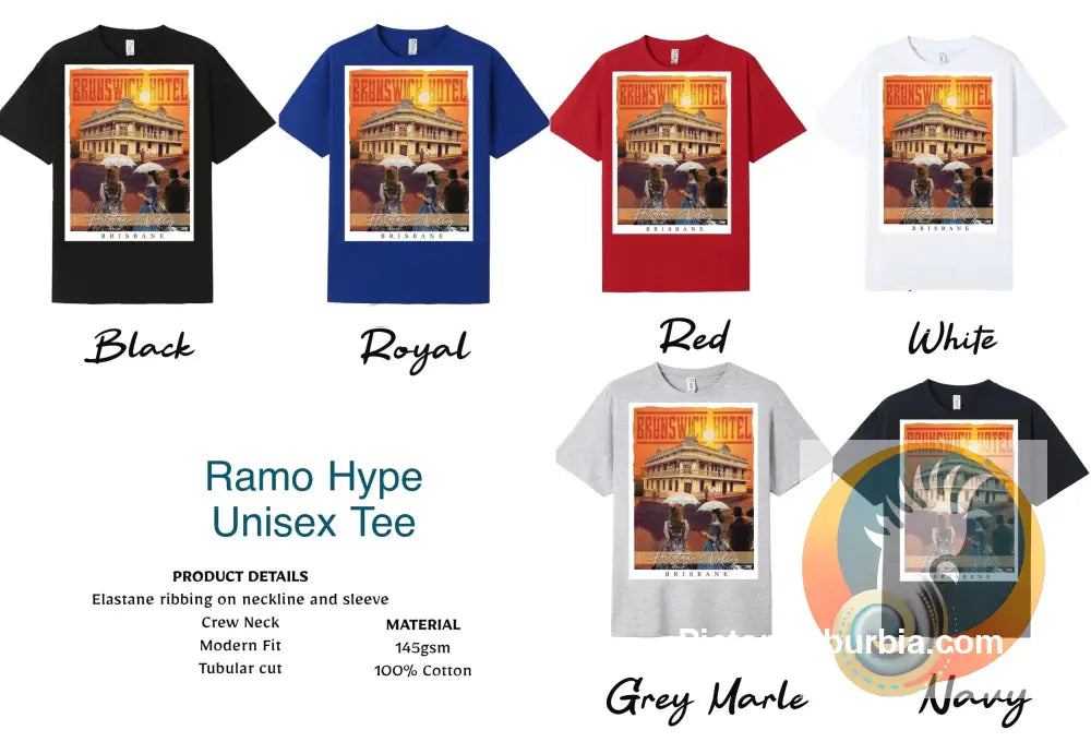 Brunswick Hotel: Fortitude Valley - Tee - T-shirt