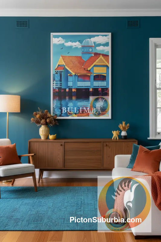 Bulimba: Brisbane Suburban Icon Art print - Physical good