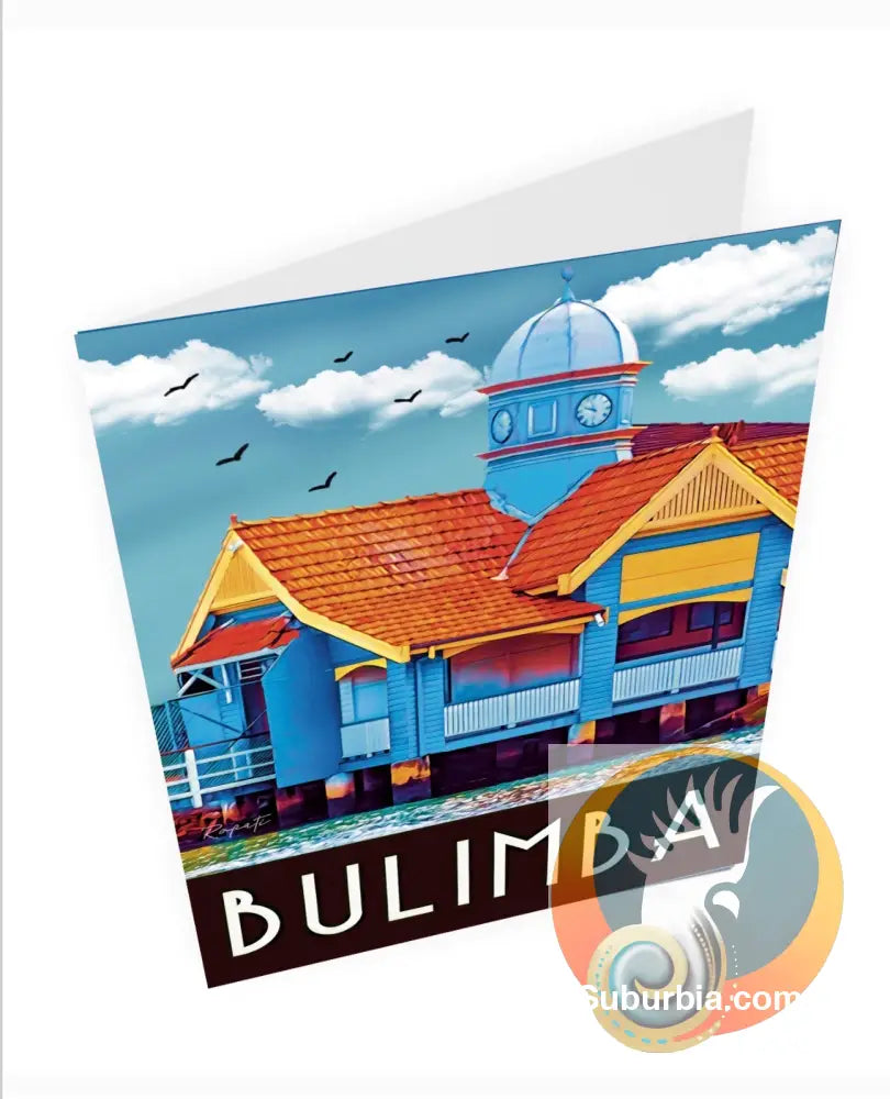 Bulimba: Ferry House- Greeting Card Pack / Set of 5 - greeting Card