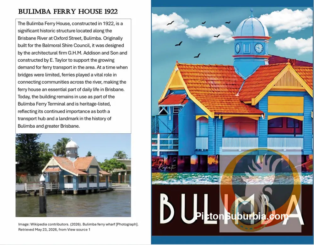 Bulimba: Ferry House- Greeting Card Pack / Set of 5 - greeting Card