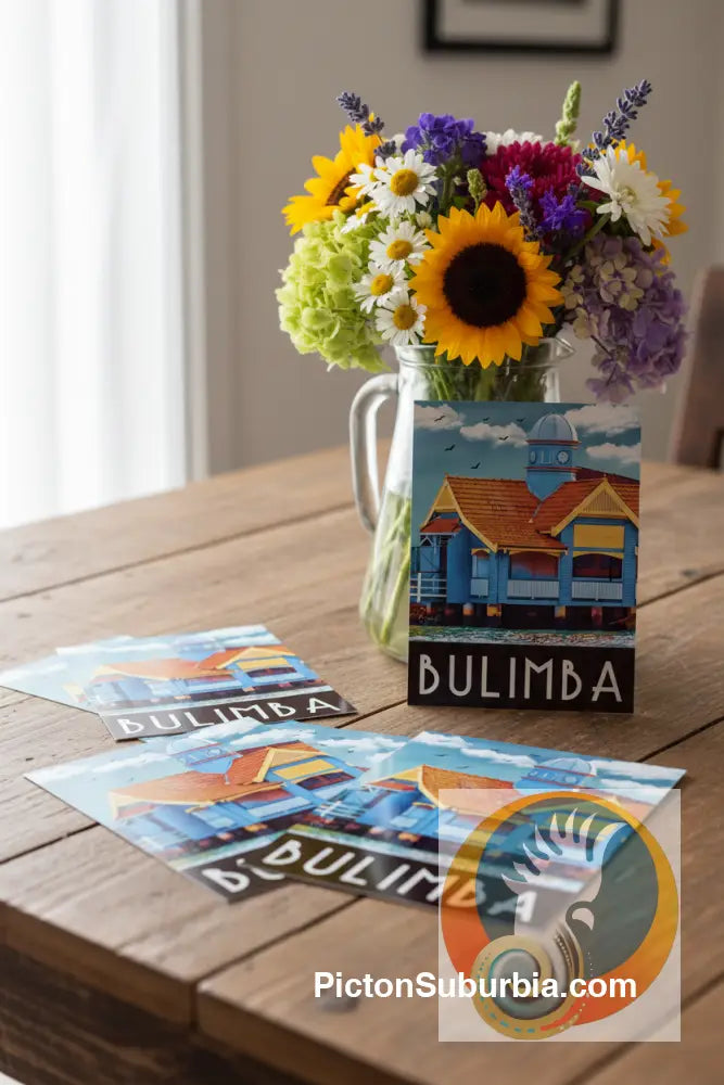 Bulimba: Ferry House Postcard: (A6 Standard or A5 Larger Card / Set of 5) - Postcard