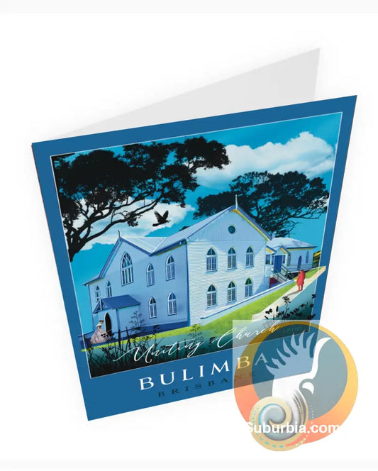 Bulimba: Bulimba Uniting Church 1866 - Greeting Card Pack / Set of 5 - greeting Card