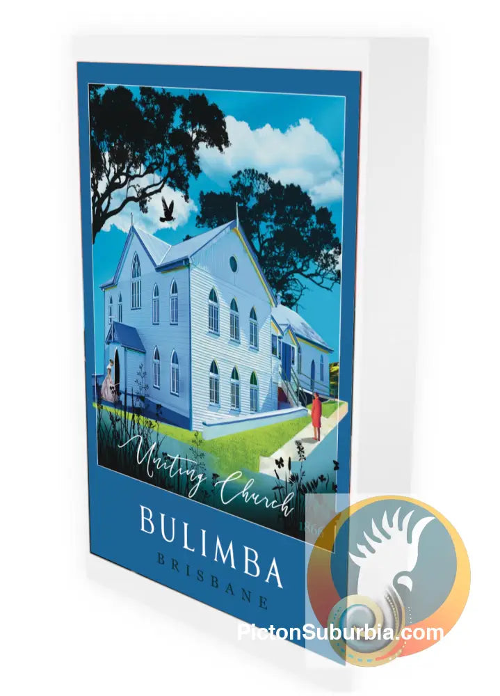 Bulimba: Bulimba Uniting Church 1866 - Greeting Card Pack / Set of 5 - greeting Card