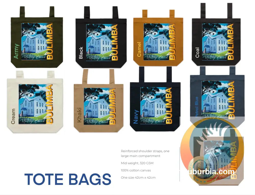 Bulimba Uniting Church 1866 - Tote - ToteBag