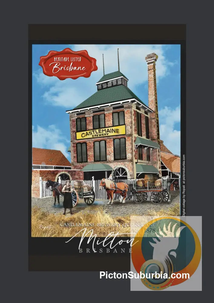 Castlemaine Brewery- Greeting card Pack / Set of 5 - greeting Card