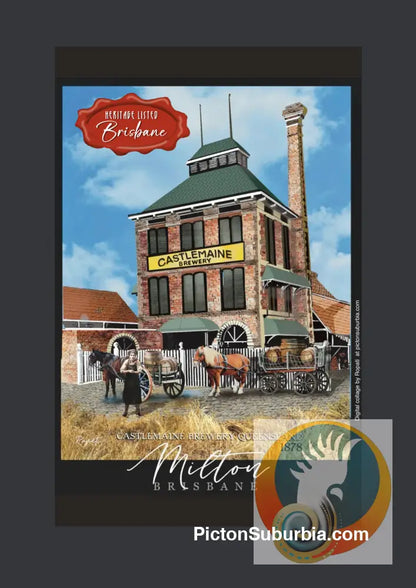 Castlemaine Brewery- Greeting card Pack / Set of 5 - greeting Card