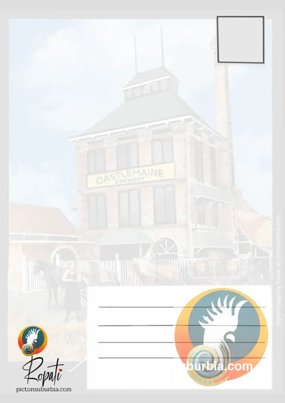 Castlemaine Brewery Postcard: (A6 Standard or A5 Larger Card / Set of 5) - Postcard