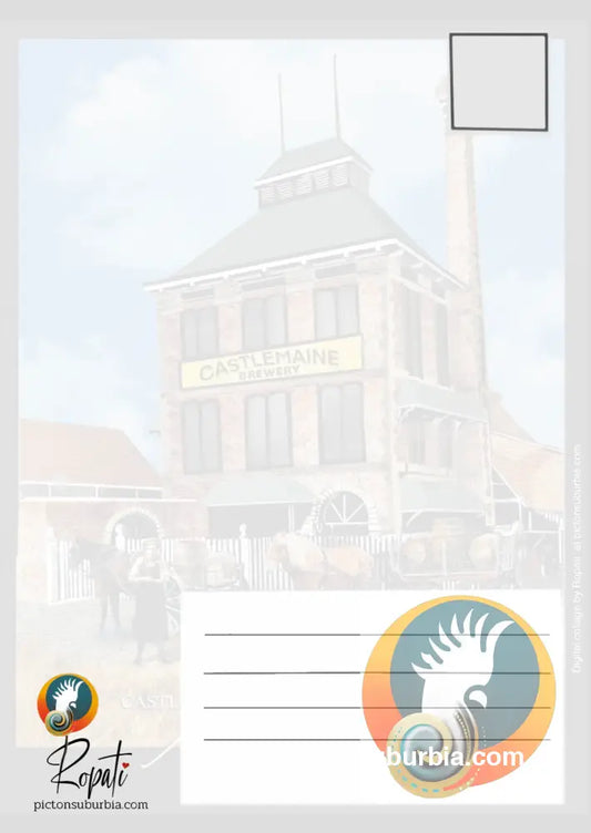 Castlemaine Brewery Postcard: (A6 Standard or A5 Larger Card / Set of 5) - Postcard