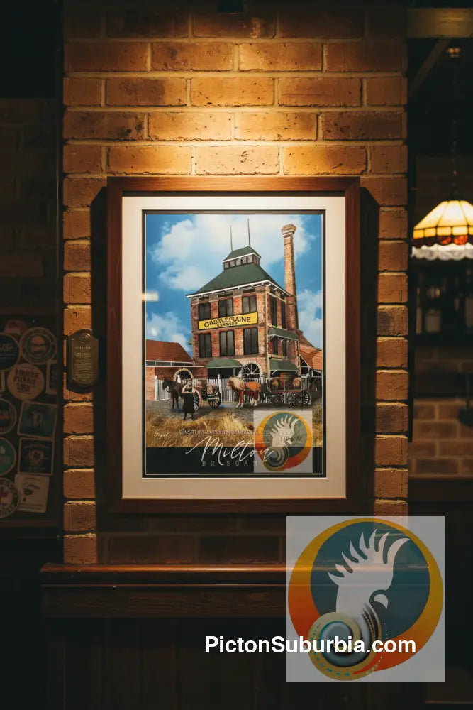 Castlemaine Perkins Brewery: Milton - Art print - Physical good