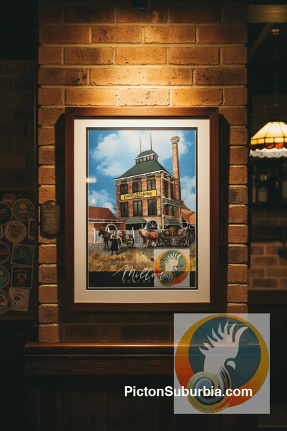 Castlemaine Perkins Brewery: Milton - Art print - Physical good