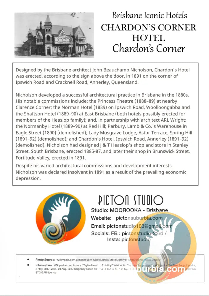 Chardon’s Corner Hotel - Greeting card Pack / Set of 5 - Physical good