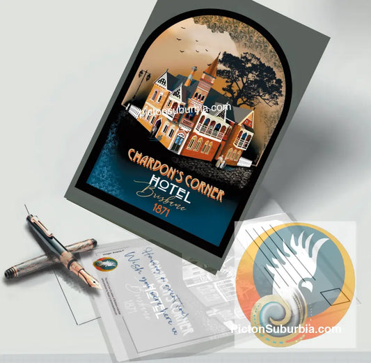 Chardon’s Corner Hotel: Postcard Pack / Set of 5 / A6 or A5 - Physical good
