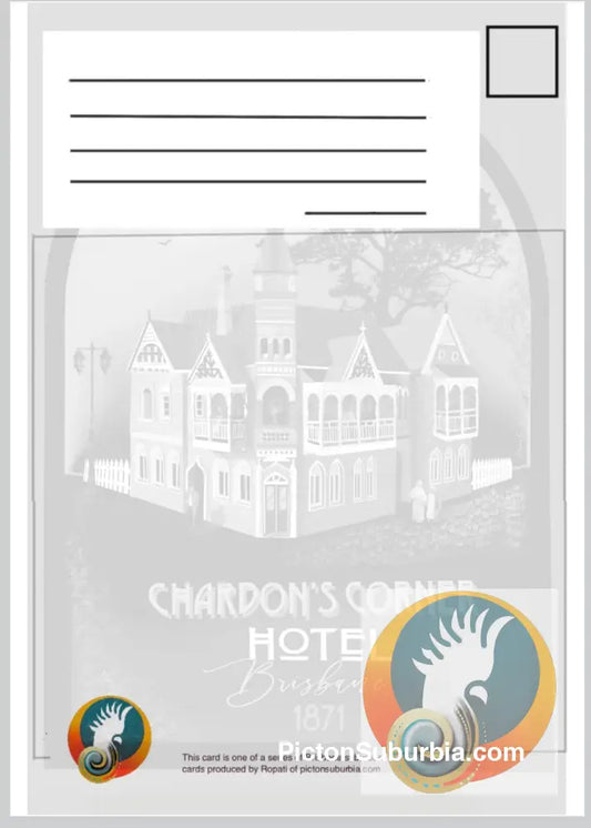 Chardon’s Corner Hotel: Postcard Pack / Set of 5 / A6 or A5 - Physical good