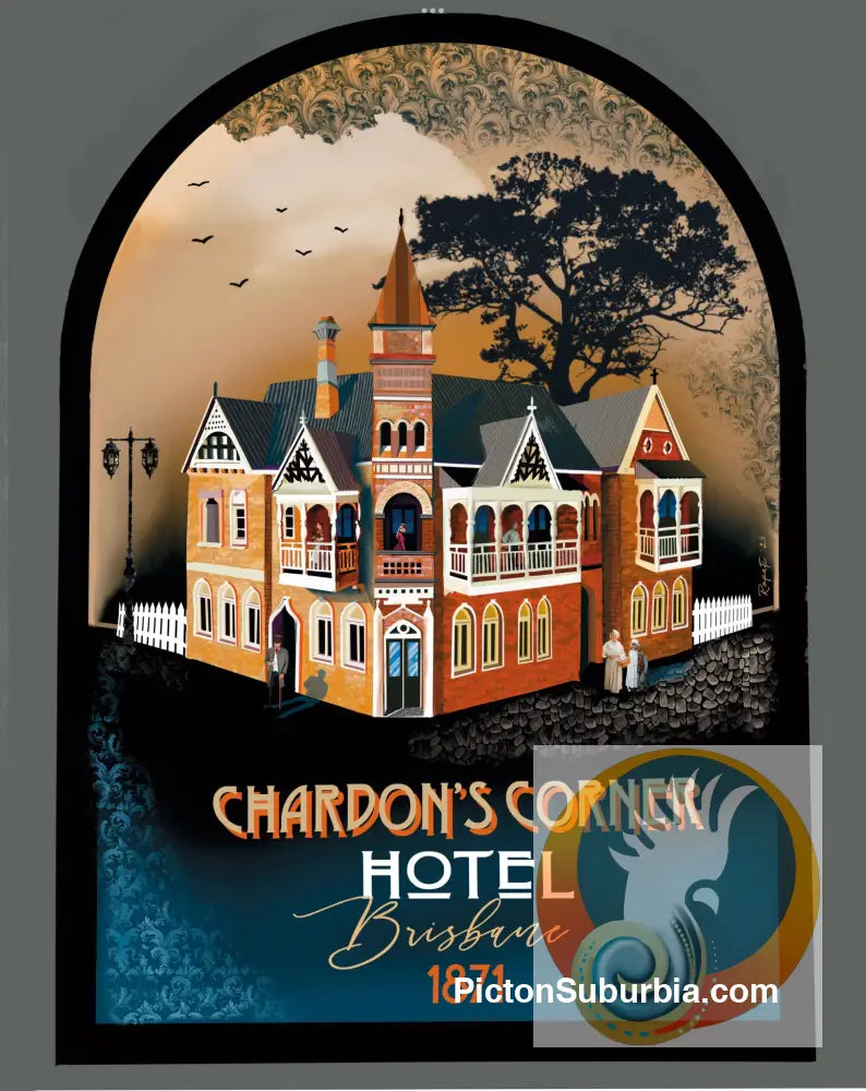 Chardon’s Corner Hotel: Postcard Pack / Set of 5 / A6 or A5 - Physical good