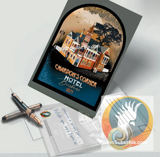 Chardon’s Corner Hotel: Postcard Pack / Set of 5 / A6 or A5 - Physical good