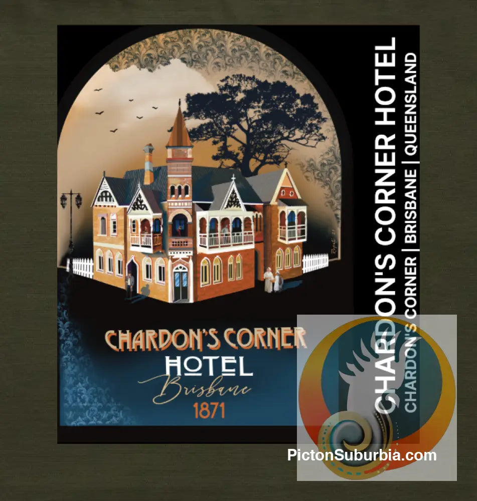 Chardon’s Corner Hotel Tote - Army - Physical good