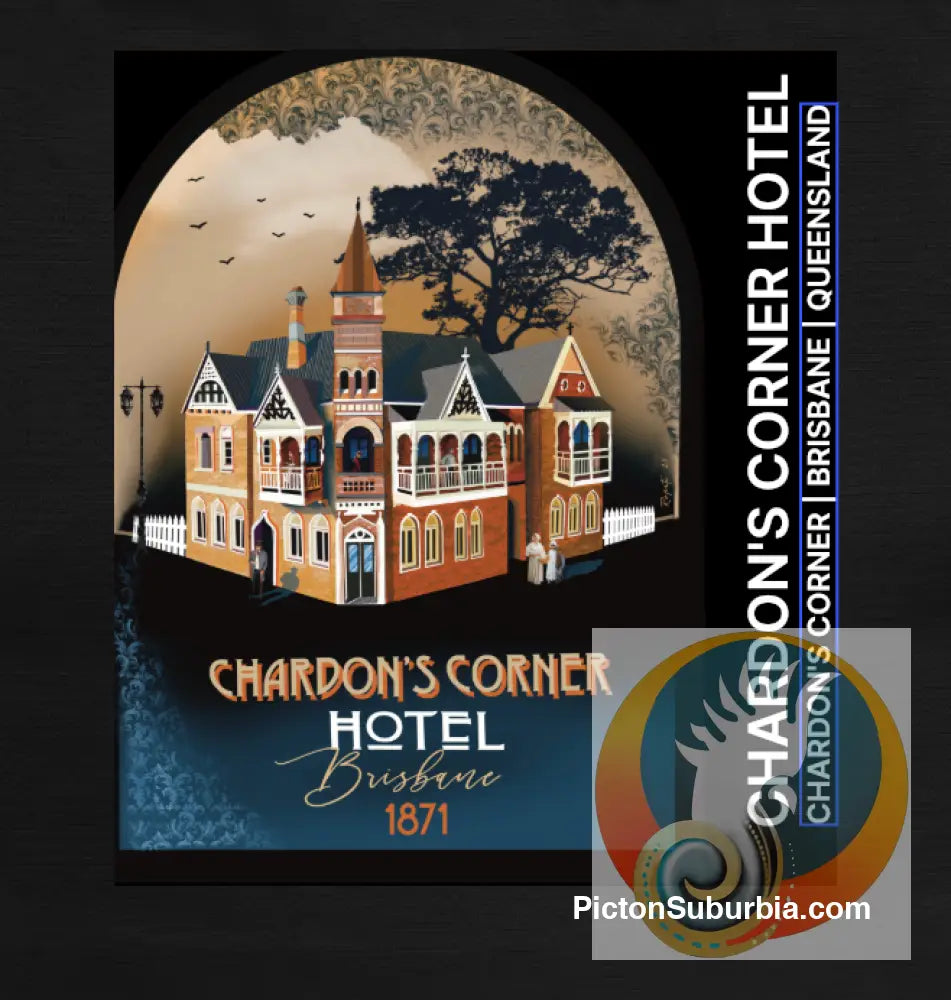 Chardon’s Corner Hotel Tote - Black - Physical good
