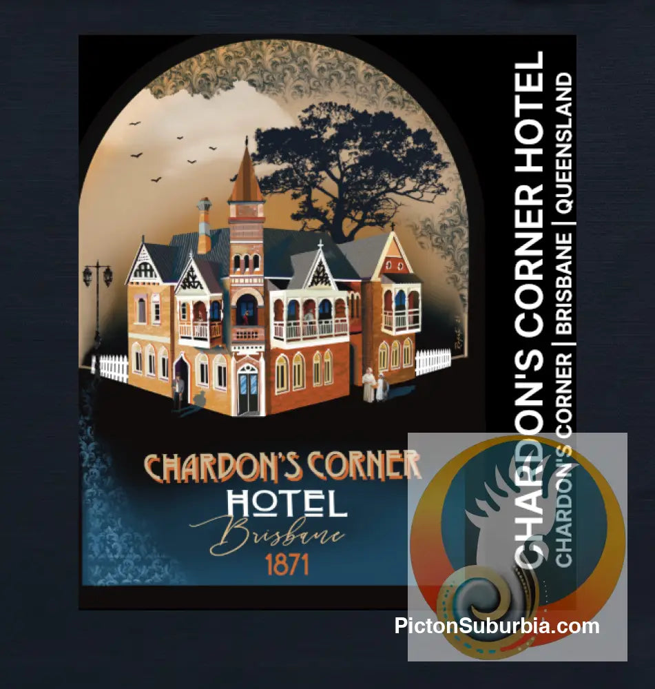 Chardon’s Corner Hotel Tote - Navy - Physical good
