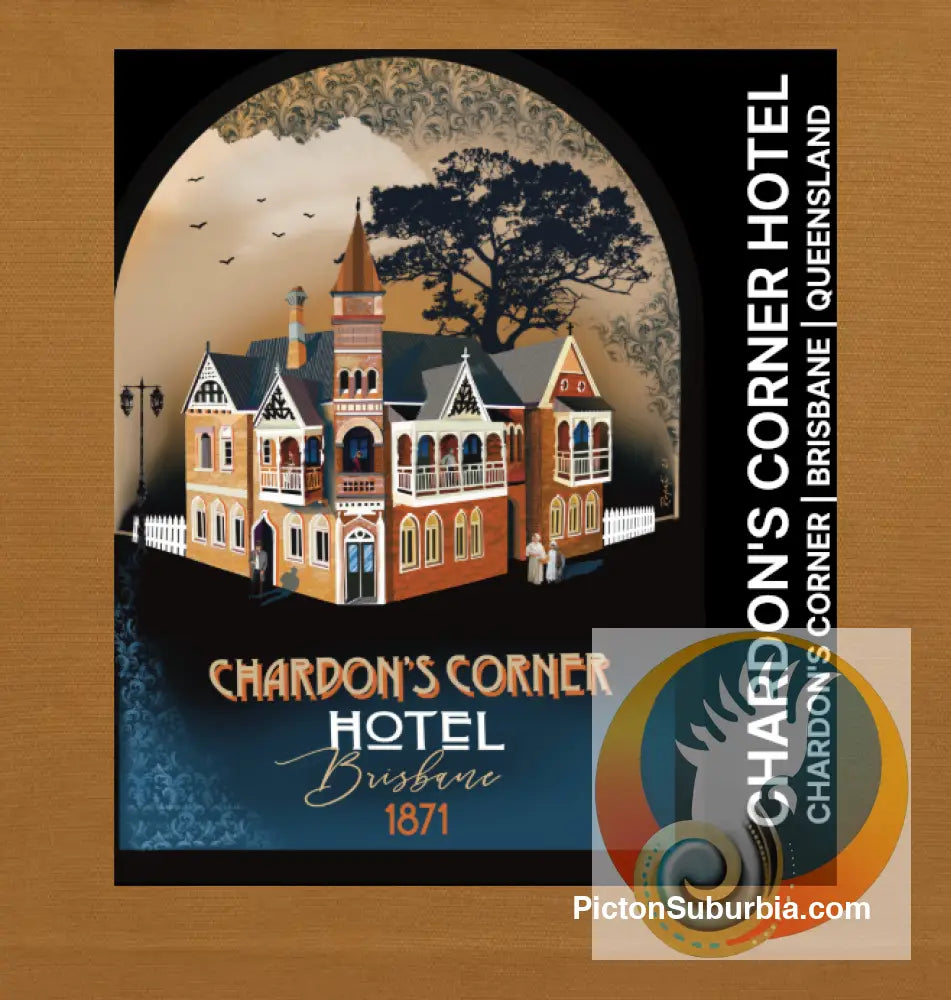 Chardon’s Corner Hotel Tote - Walnut - Physical good