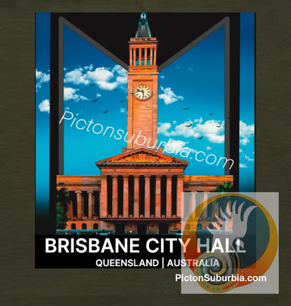 Brisbane CBD: City Hall Tote - Army - Physical good