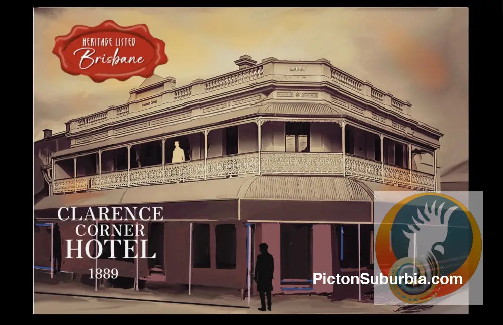 Clarence Corner Hotel Greeting Card Pack / Set of 5 - greeting Card